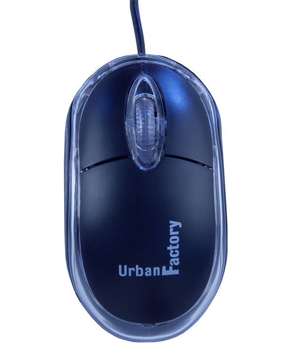 Urban Factory BDM02UF souris Ambidextre USB Type-A Optique 800 DPI