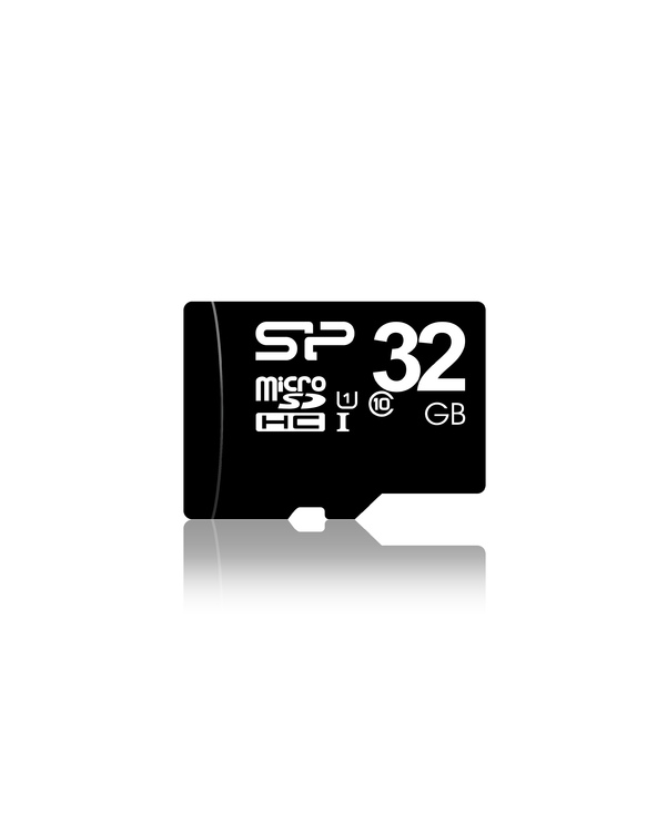 Silicon Power SP032GBSTH010V10SP mémoire flash 32 Go MicroSDHC UHS-I Classe 10