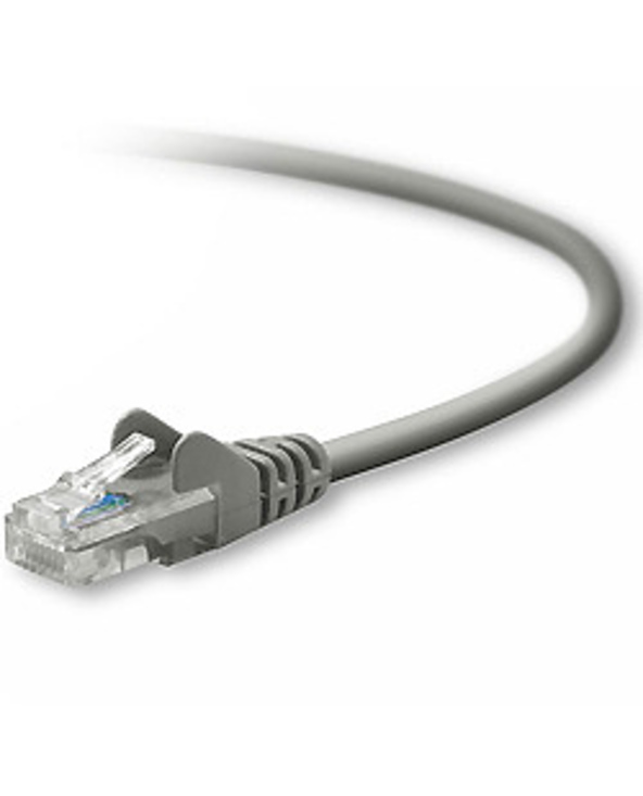 Belkin CAT5e Patch Cable Snagless Molded câble de réseau Gris 1 m U/UTP (UTP)