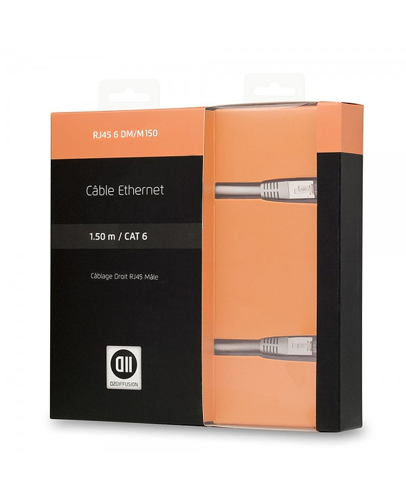 D2 Diffusion D2RJ45D150 câble de réseau Blanc 1,5 m Cat6