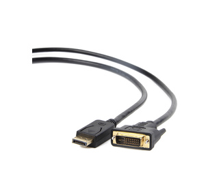 Gembird CC-DPM-DVIM-1M câble vidéo et adaptateur DisplayPort DVI Noir