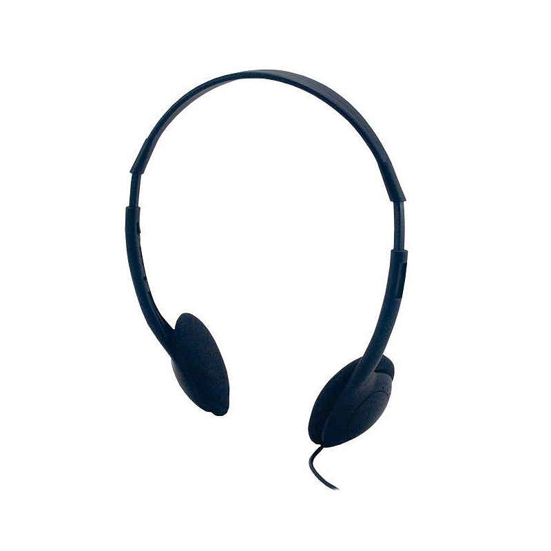MCL CSQ-HEAD/N écouteur/casque Écouteurs Avec fil Arceau Musique Noir
