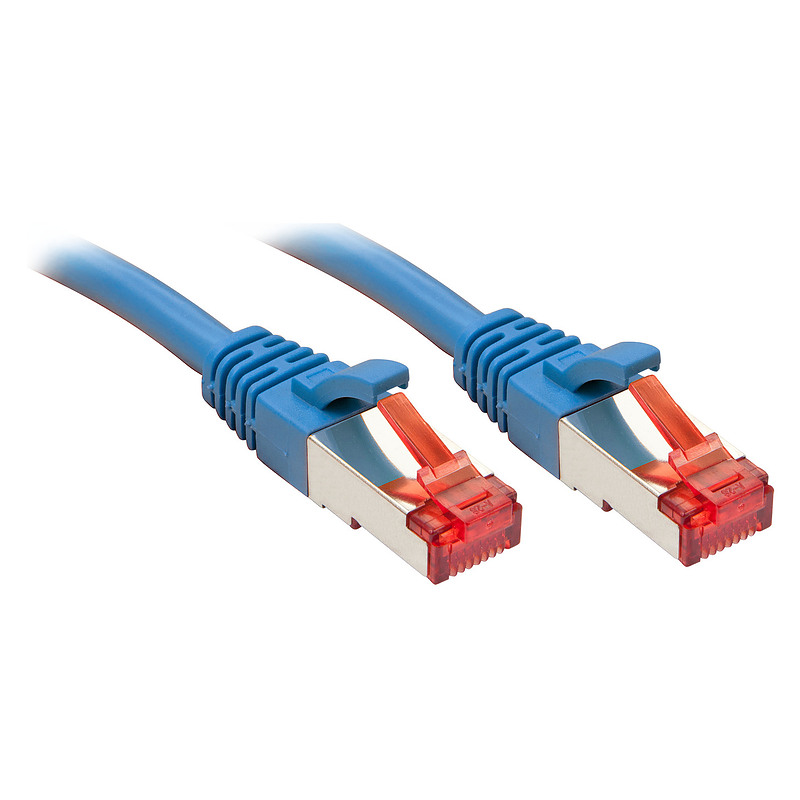 Lindy RJ-45 Cat.6 S/FTP 3m câble de réseau Bleu Cat6 S/FTP (S-STP)