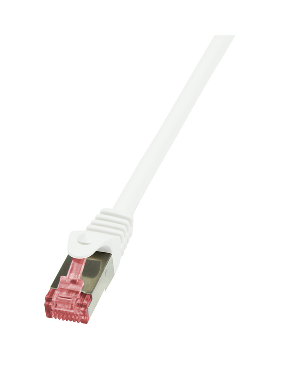 LogiLink 1m Cat.6 S/FTP câble de réseau Blanc Cat6 S/FTP (S-STP)