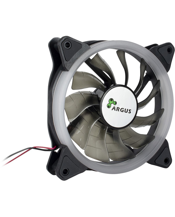 Inter-Tech Argus RS-051 RGB Boitier PC Ventilateur 12 cm Noir