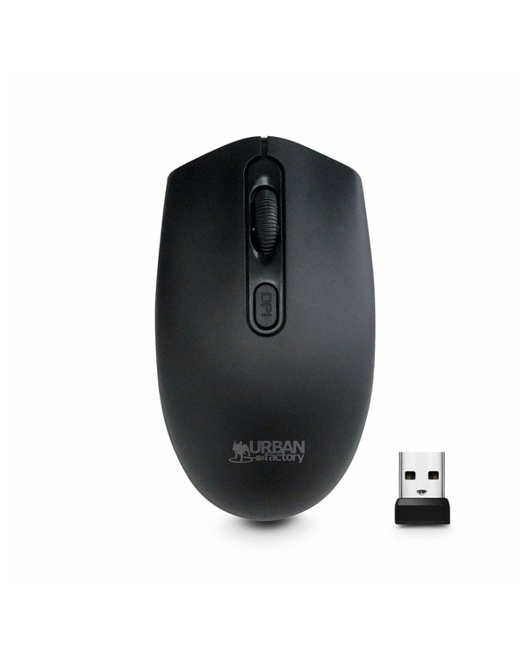 Urban Factory FREE souris Maison Ambidextre RF sans fil Optique 1600 DPI