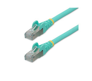 StarTech.com Câble Ethernet CAT6a 2m - Low Smoke Zero Halogen (LSZH) - 10 Gigabit 500MHz 100W PoE RJ45 S/FTP Cordon de Raccordem