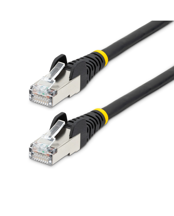 StarTech.com Câble Ethernet CAT6a 2m - Low Smoke Zero Halogen (LSZH) - 10 Gigabit 500MHz 100W PoE RJ45 S/FTP Cordon de Raccordem