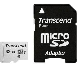 Transcend microSDHC 300S 32GB 32 Go NAND Classe 10