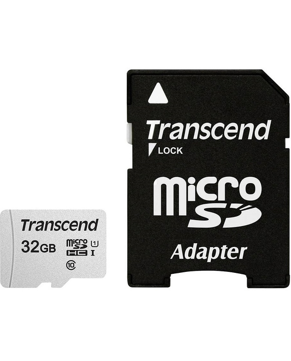 Transcend microSDHC 300S 32GB 32 Go NAND Classe 10