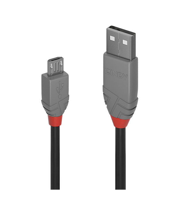 Lindy 36730 câble USB 0,2 m USB 2.0 USB A Micro-USB B Noir, Gris Lindy 36730 câble USB 0,2 m USB 2.0 USB A Micro-USB B Noir, Gris