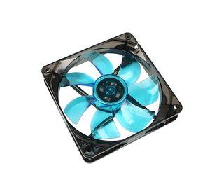 Cooltek CT120LB système de refroidissement d’ordinateur Boitier PC Ventilateur 12 cm Noir, Bleu
