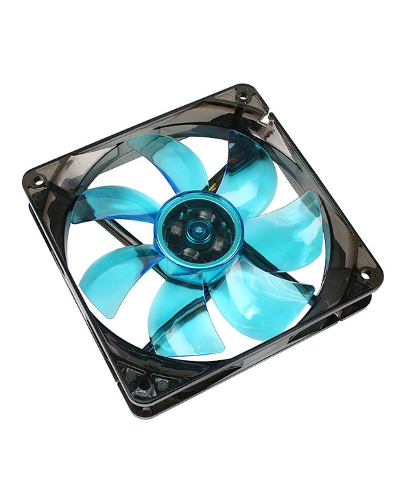 Cooltek CT120LB système de refroidissement d’ordinateur Boitier PC Ventilateur 12 cm Noir, Bleu