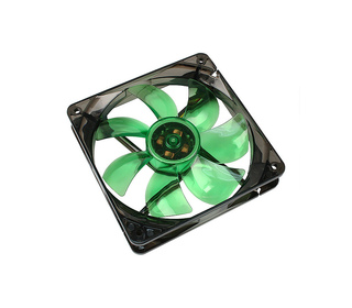 Cooltek CT120LG système de refroidissement d’ordinateur Boitier PC Ventilateur 12 cm Noir, Vert