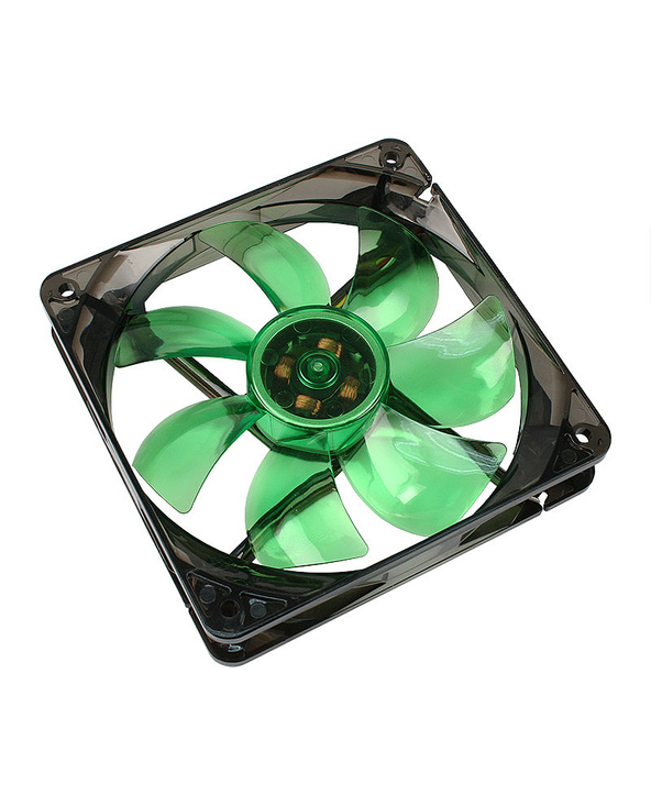 Cooltek CT120LG système de refroidissement d’ordinateur Boitier PC Ventilateur 12 cm Noir, Vert