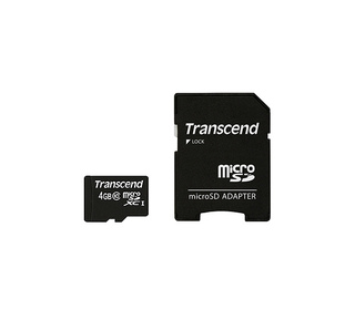 Transcend TS4GUSDHC10 mémoire flash 4 Go MicroSDHC NAND Classe 10