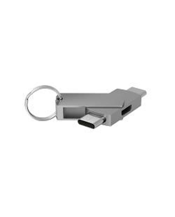 Terratec 272986 changeur de genre de câble USB Type-C USB Type-C, Micro-USB Argent