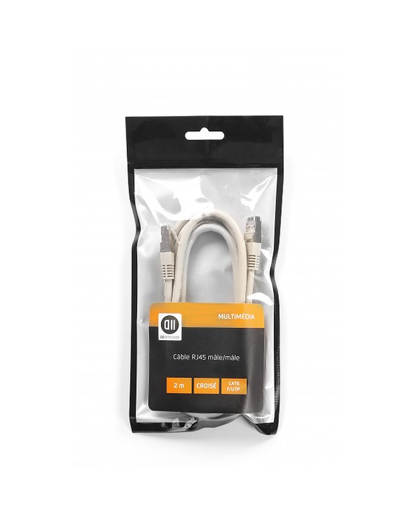 D2 Diffusion D2RJ45D200 câble de réseau Blanc 2 m Cat6 U/UTP (UTP)