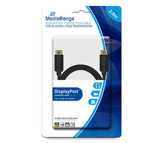 MediaRange MRCS159 câble DisplayPort 2 m Noir