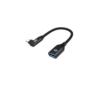Conceptronic ABBY19B changeur de genre de câble USB-C USB-A Noir