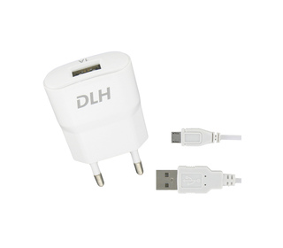 DLH CHARGEUR SECTEUR USB 5W AVEC CABLE MICRO USB