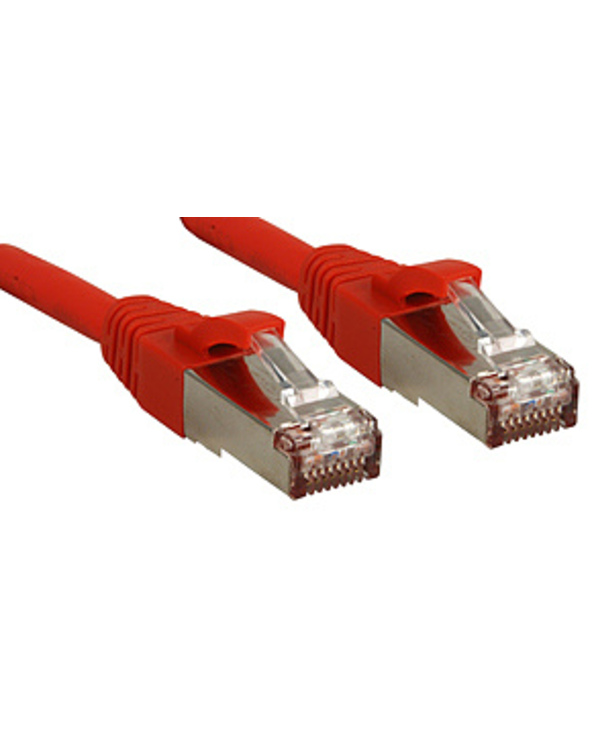 Lindy Cat.6 SSTP / S/FTP PIMF Premium 0.3m câble de réseau Rouge 0,3 m