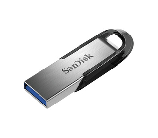 SanDisk Ultra Flair lecteur USB flash 32 Go USB Type-A 3.2 Gen 1 (3.1 Gen 1) Noir, Acier inoxydable