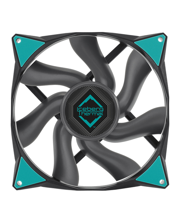 Iceberg Thermal IceGALE Xtra Boitier PC Ventilateur 14 cm Noir 1 pièce(s)