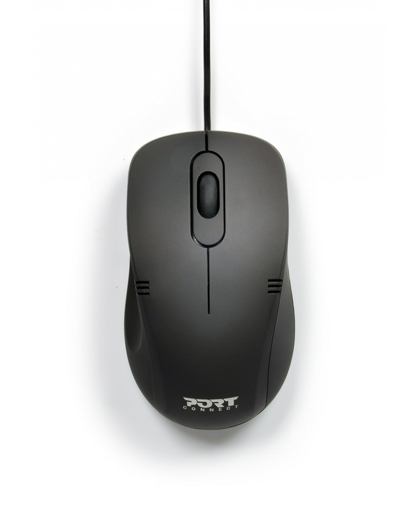 Port Designs 900400-PRO souris Bureau Ambidextre USB Type-A Optique 1000 DPI