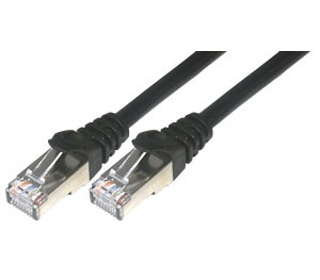 MCL Cable RJ45 Cat6 3m Black câble de réseau Noir