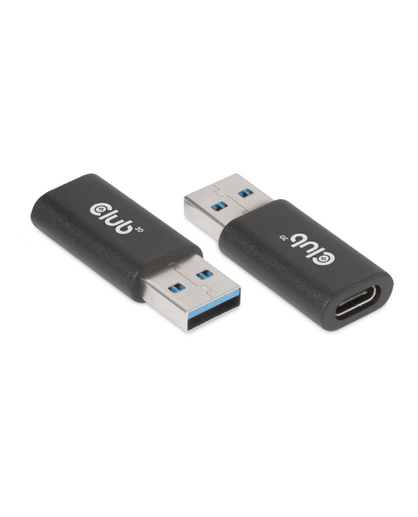CLUB3D CAC-1525 changeur de genre de câble USB A USB Type C Noir