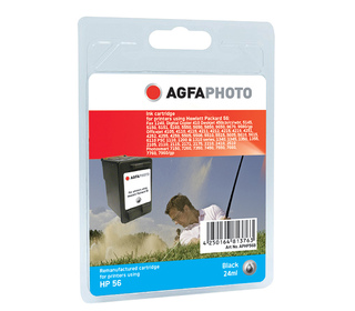 AgfaPhoto APHP56B cartouche d'encre 1 pièce(s) Noir
