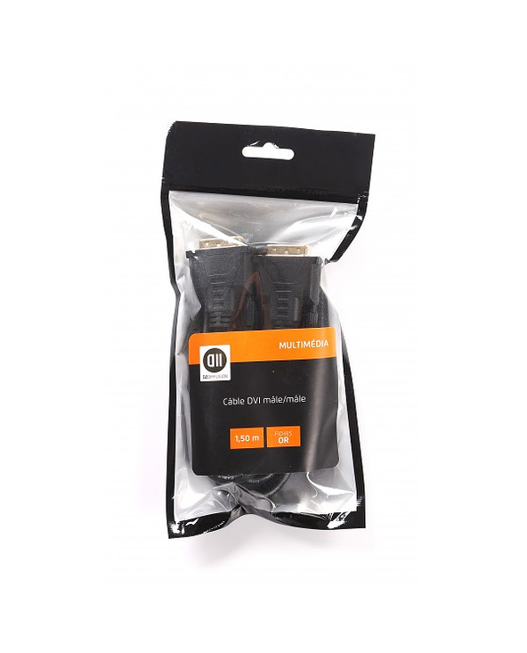 D2 Diffusion D2DVIDVI150SACH câble DVI 1,5 m DVI-I Noir