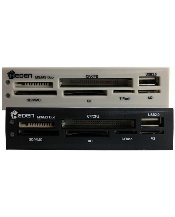 Heden LECMEM35A3 lecteur de carte mémoire Interne Beige, Noir