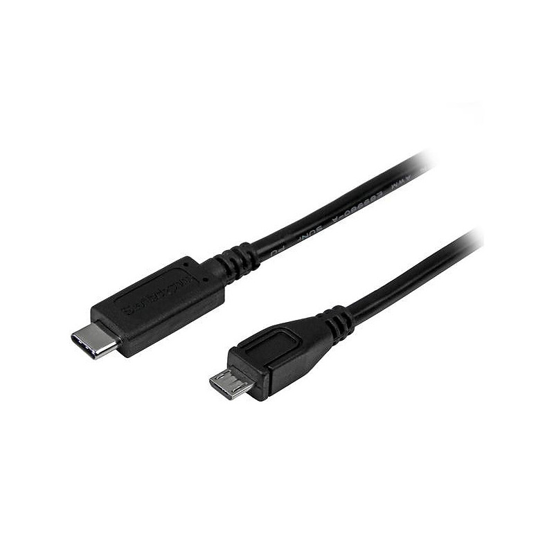 StarTech.com Câble USB 2.0 USB-C vers Micro-B de 1 m - M/M - Noir
