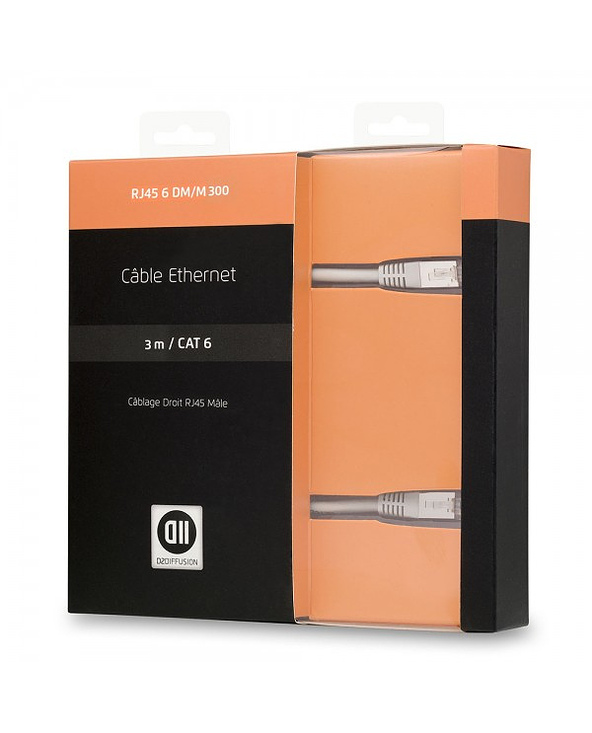 D2 Diffusion D2RJ45D300 câble de réseau Blanc 3 m Cat6