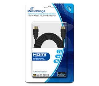 MediaRange MRCS158 câble HDMI 5 m HDMI Type A (Standard) Noir