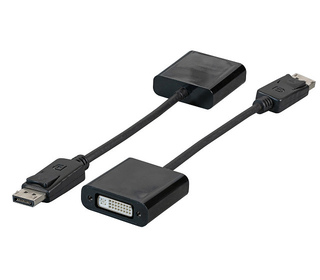 EFB Elektronik EB485V2 câble vidéo et adaptateur DisplayPort DVI Noir