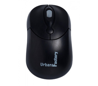 Urban Factory Big Crazy Mouse souris Bureau Ambidextre USB Type-A Optique 800 DPI