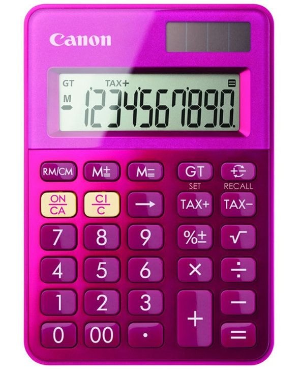 Canon LS-100K calculatrice Bureau Calculatrice basique Rose