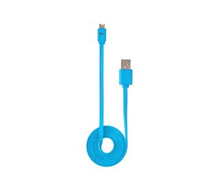 WE WEUSBMICROPLREV100B câble USB 1 m USB 2.0 USB A Micro-USB B Bleu