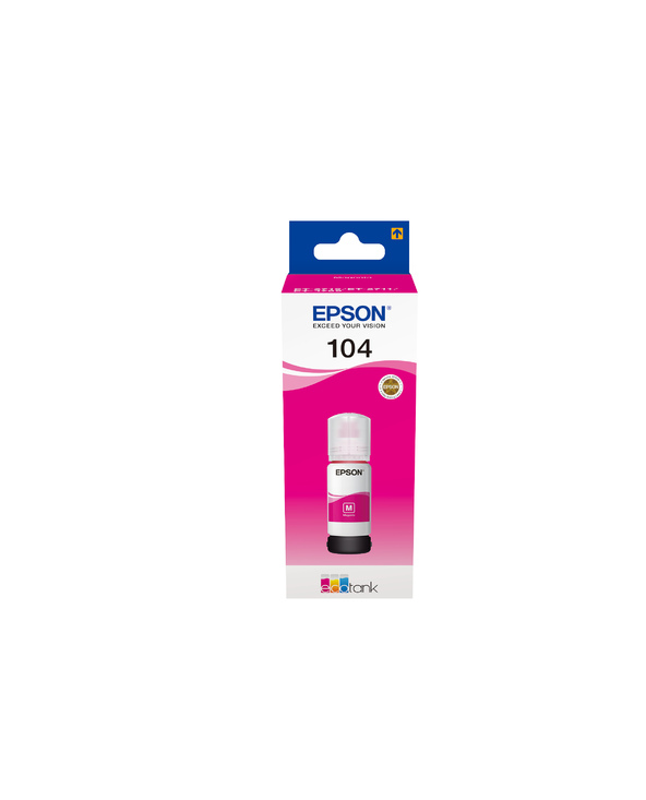Epson 104 EcoTank Magenta ink bottle