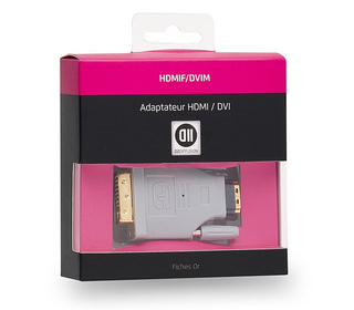 D2 Diffusion D2ADPHDMIFDVIM changeur de genre de câble HDMI Type A (Standard) DVI
