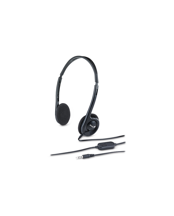 Genius Computer Technology HS-M200C Casque Avec fil Arceau Appels/Musique Noir