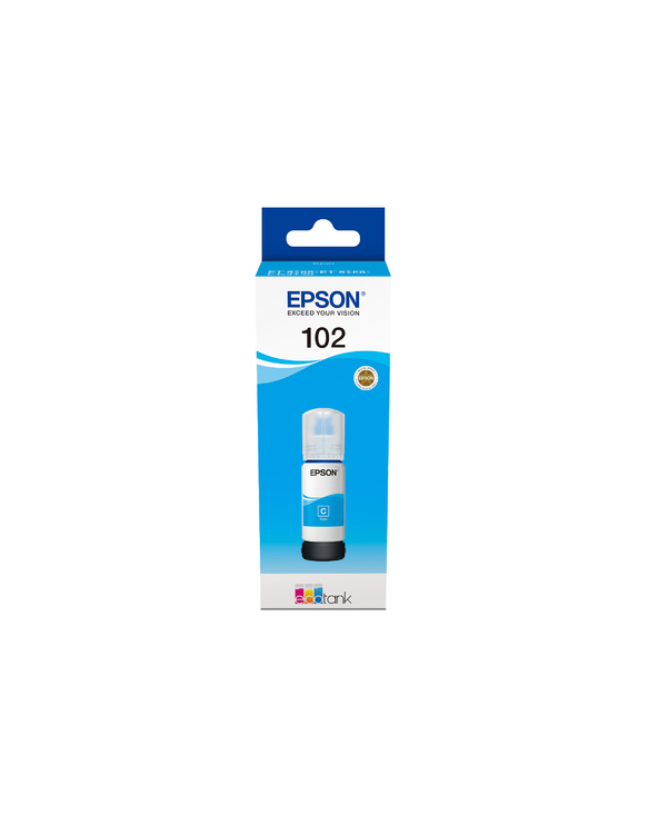 Epson 102 EcoTank Cyan ink bottle