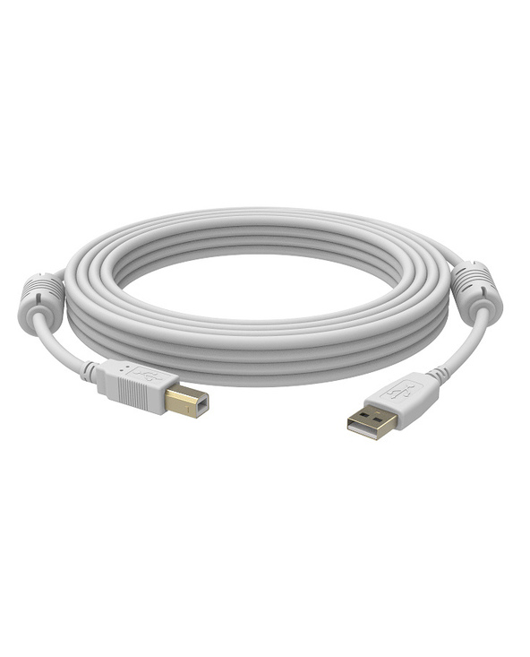 Vision USB 2.0, 2m câble USB USB A USB B Blanc