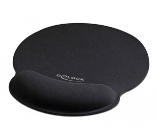 DeLOCK 12559 tapis de souris Noir