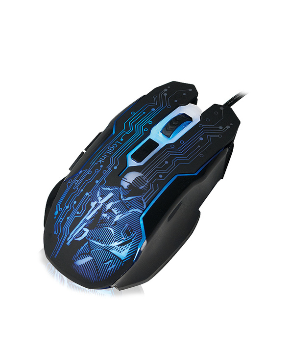 LogiLink ID0137 souris Jouer Ambidextre USB Type-A Optique 2400 DPI