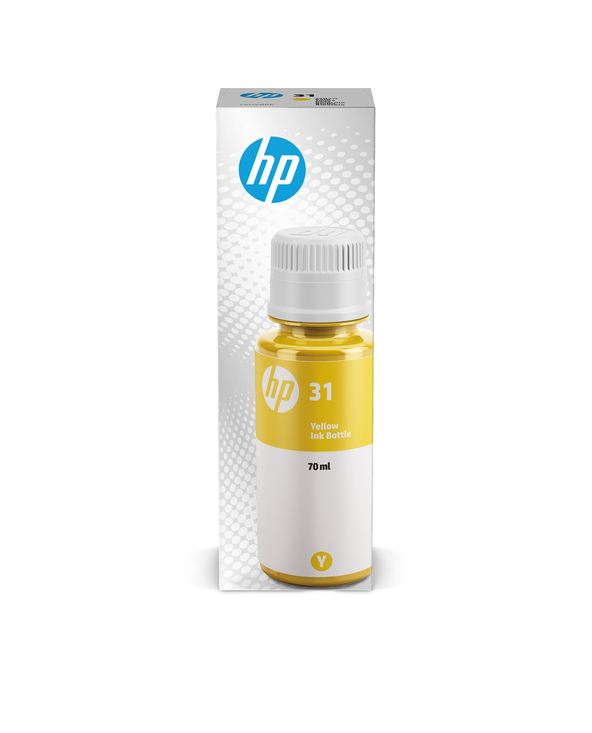 HP 31 70-ml Yellow Original Ink Bottle Originale