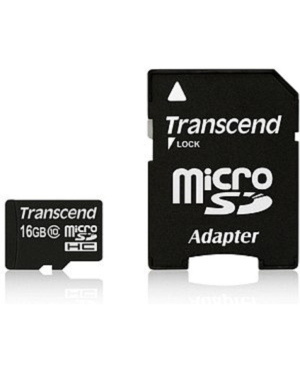Transcend 16GB microSDHC Class 10 UHS-I 16 Go MLC Classe 10